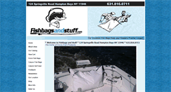 Desktop Screenshot of fishbagsandstuff.com